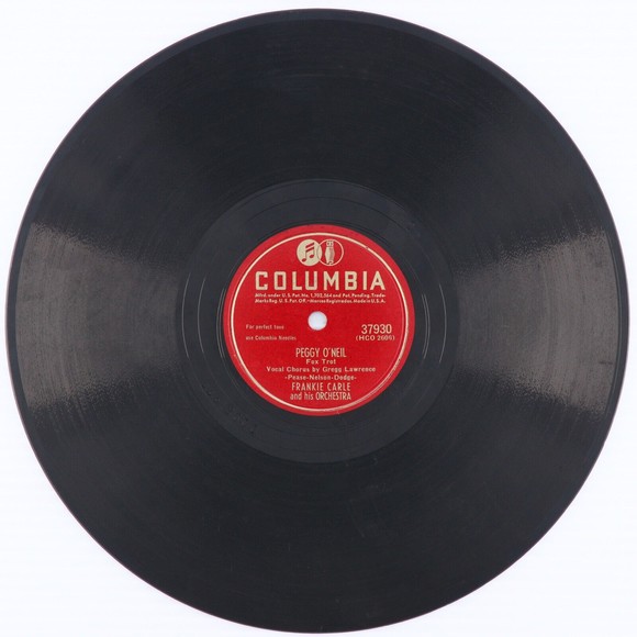 Frankie Carle  I'll Hate Myself In The Morning/Peggy O'Neil 78 rpm Record 37930 - Picture 4 of 16